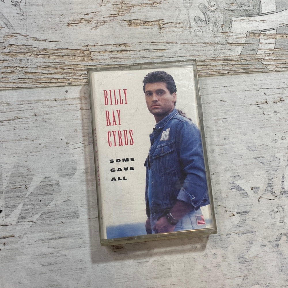 Vintage Billy Ray Cyrus Some Gave All Cassette
